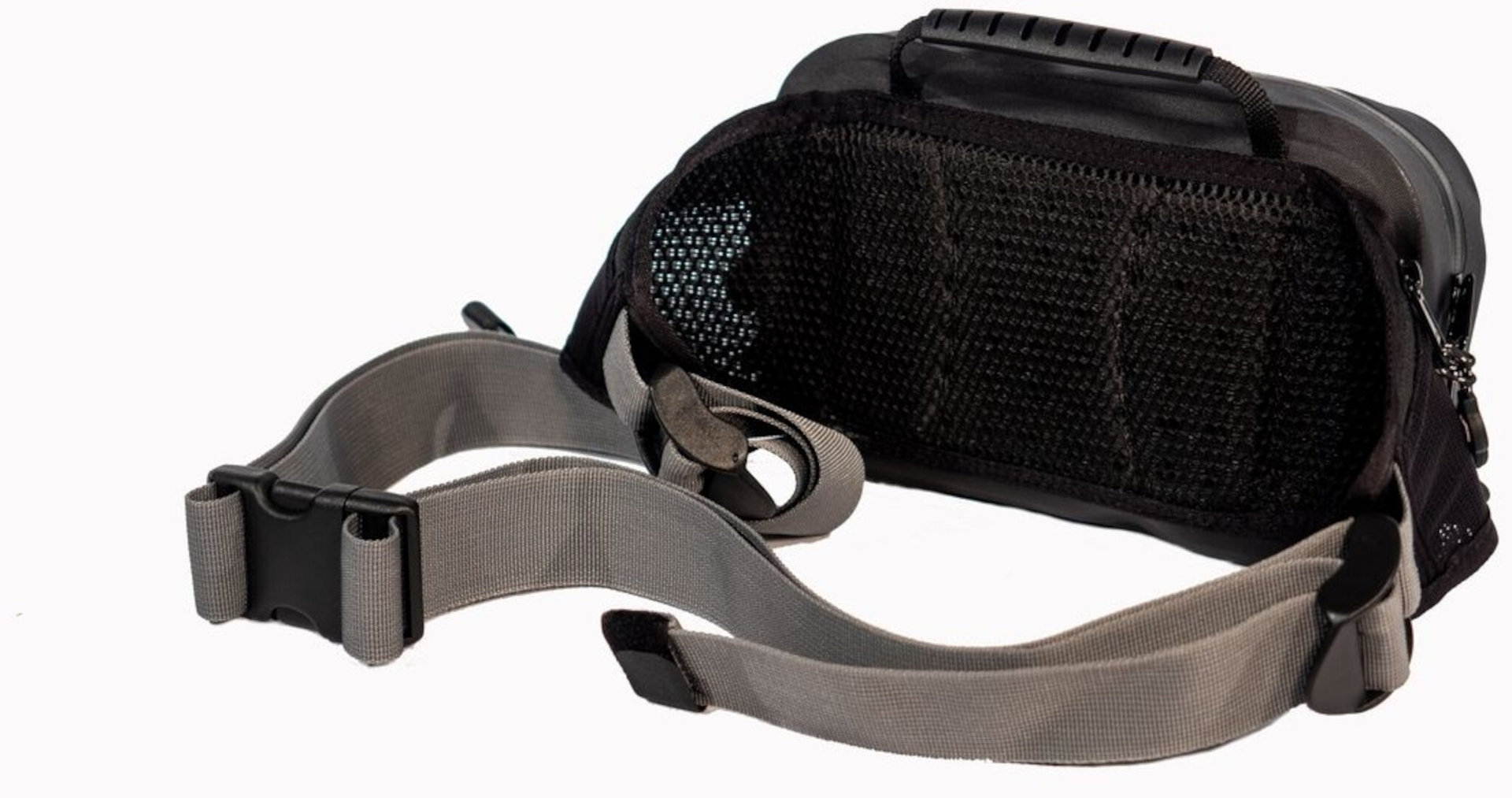 Side view of Amphibious Kangoo II waterproof Waist Bag, black for Men