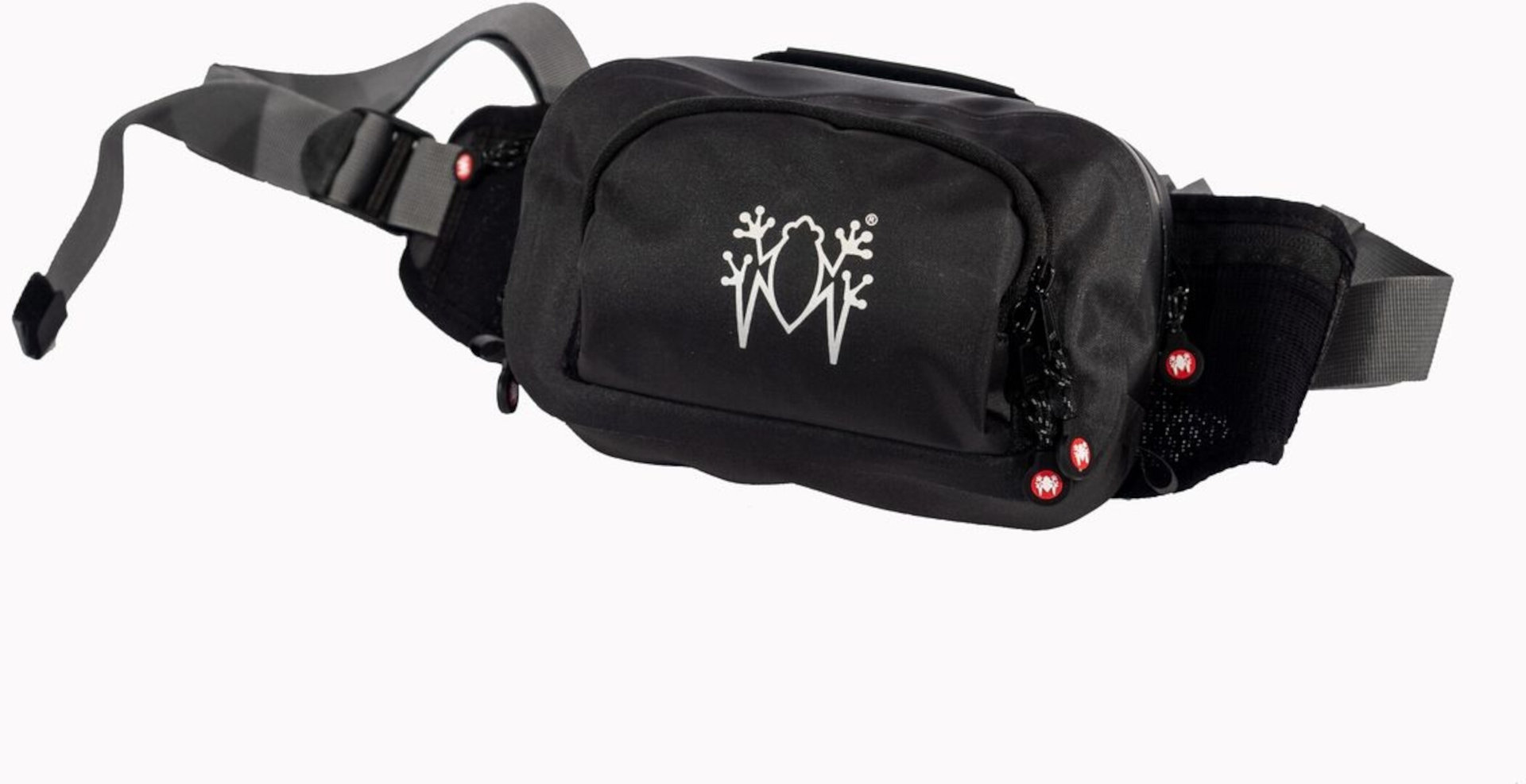 Side view of Amphibious Kangoo II waterproof Waist Bag, black for Men