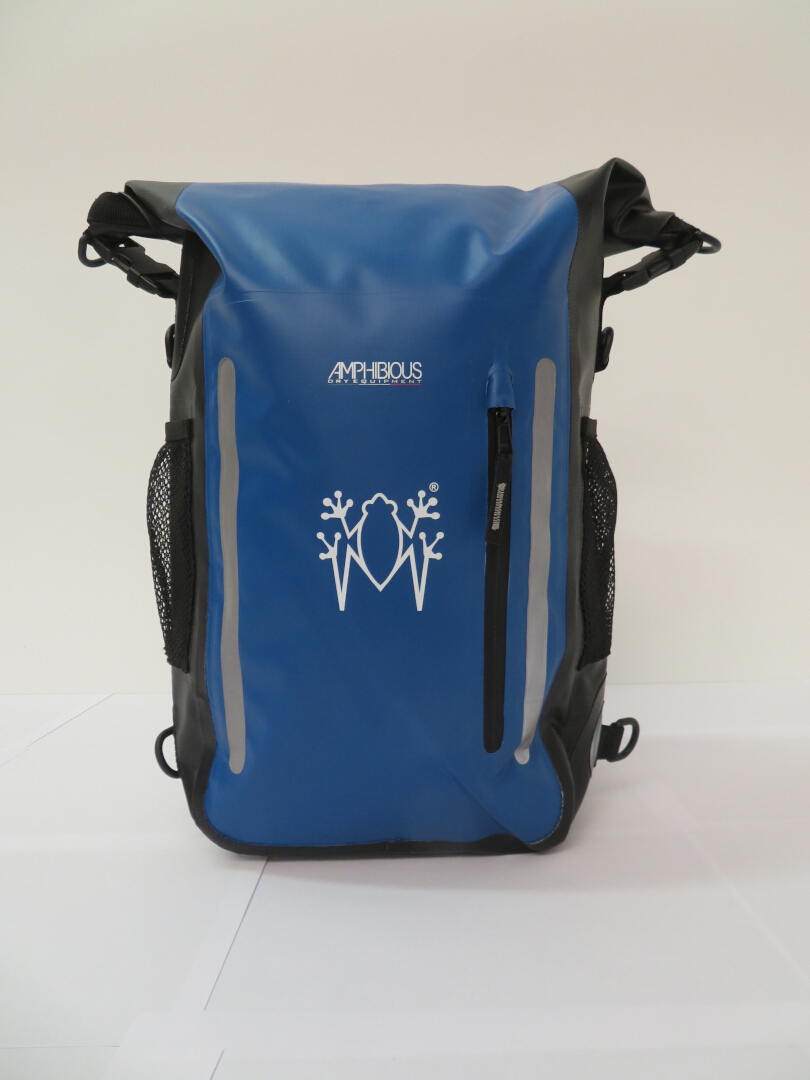Amphibious Atom wasserdichter Rucksack, blau für Männer