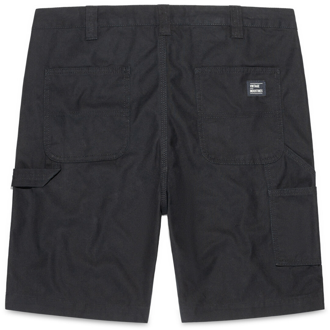 Side view of Vintage Industries Dayton Shorts, black, Size 30 for Men
