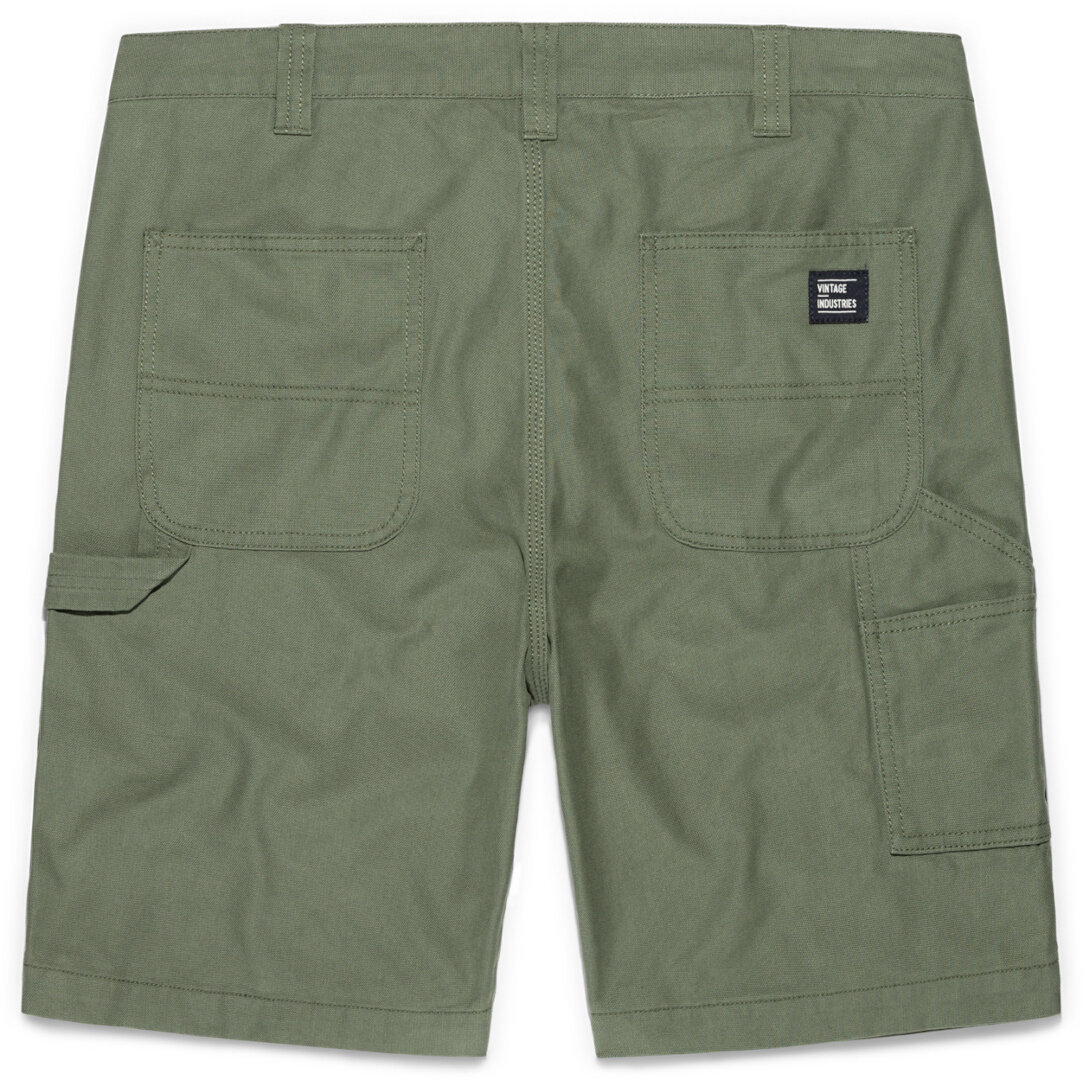 Side view of Vintage Industries Dayton Shorts, green, Size 38 for Men