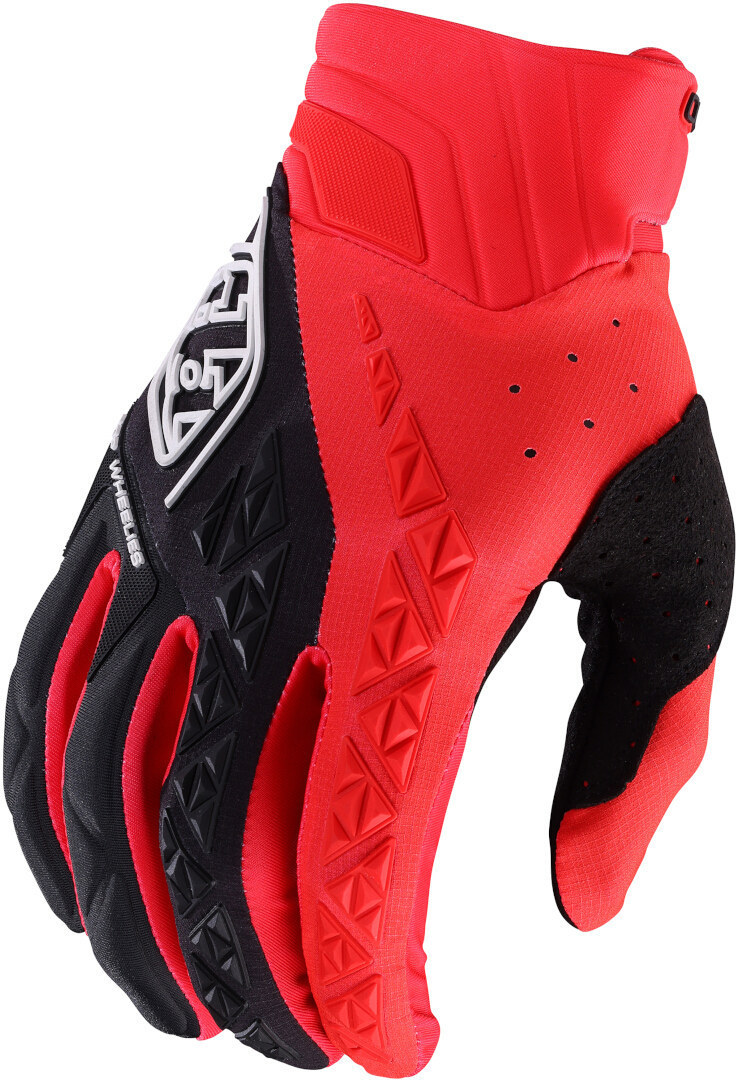 Troy Lee Designs SE Pro Solid Перчатки для мотокросса Красный/Черный XL 