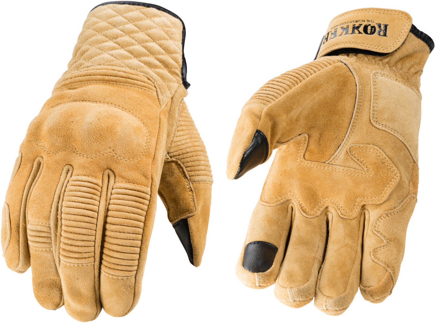 Rokker Tucson Rough Мотоциклетные перчатки Песочный L 
