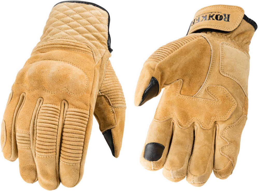 Rokker Tucson Rough Motorrad Handschuhe