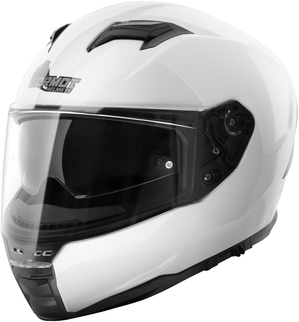 Germot GM 350 Casque, blanc, taille 2XL pour Hommes