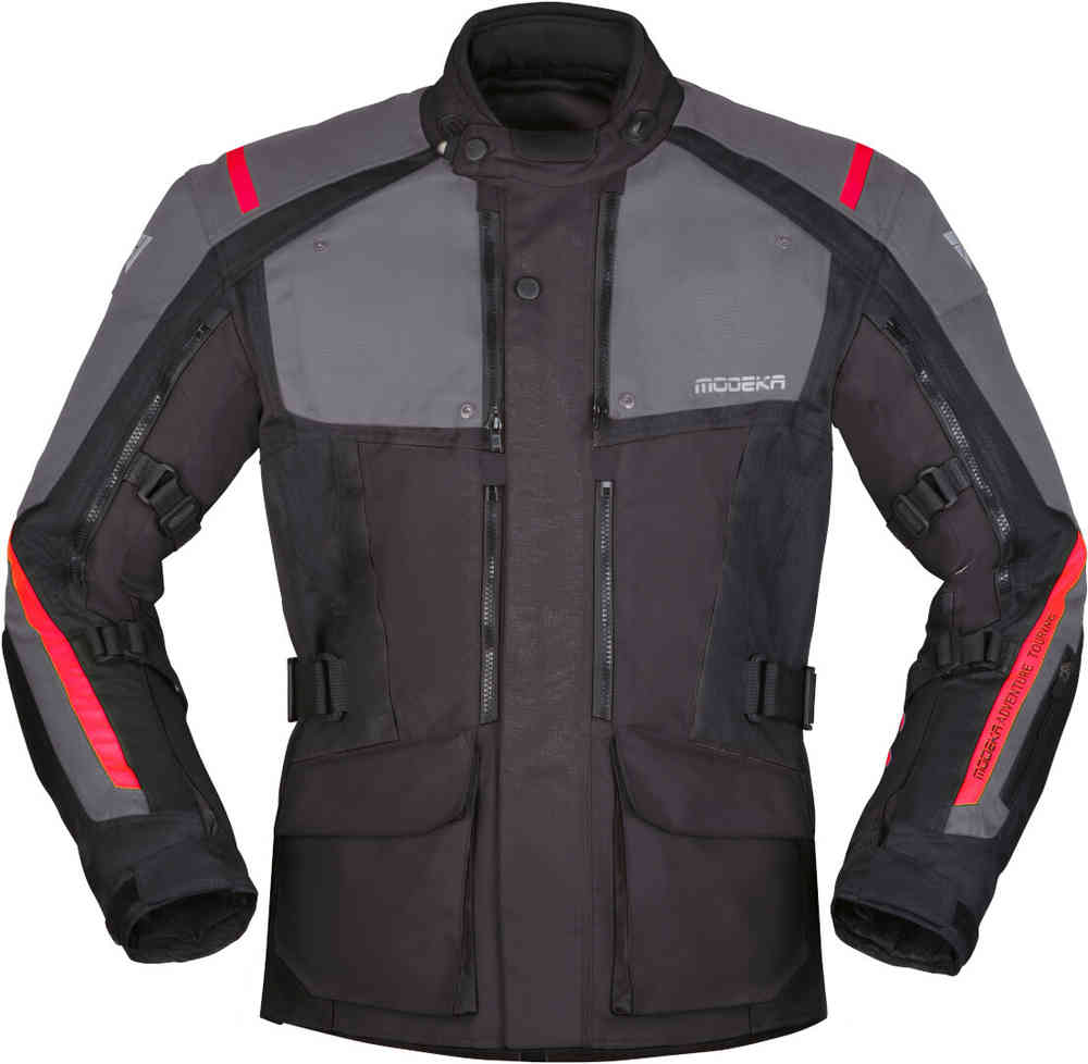 Modeka Varus chaqueta textil impermeable para motocicletas