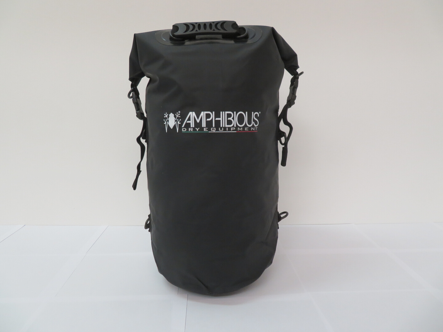 Side view of Amphibious Tube waterproof Bag, black, Size 51-60l for Men