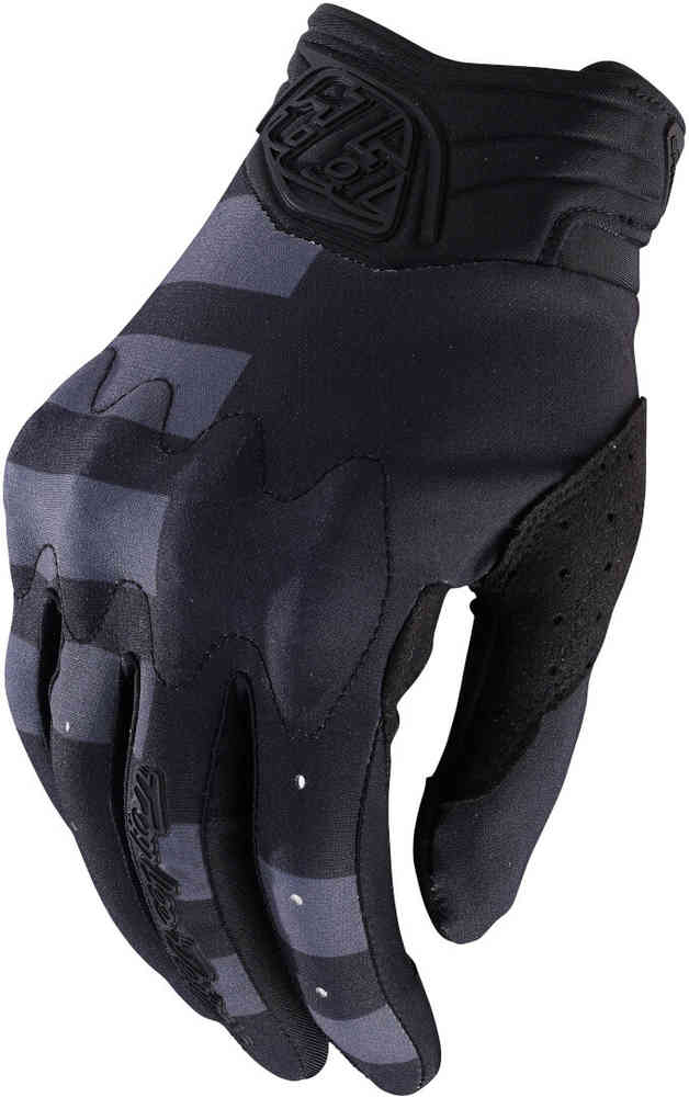 Troy Lee Designs Gambit Stripe Black Damen Motocross Handschuhe