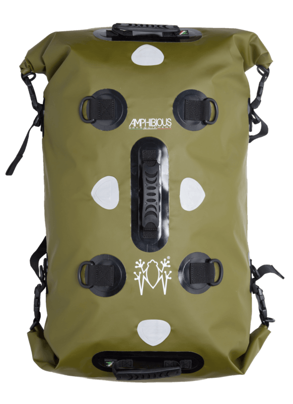 Amphibious 2 Open Tube wasserdichte Tasche, grün, Größe 60l+ für Männer