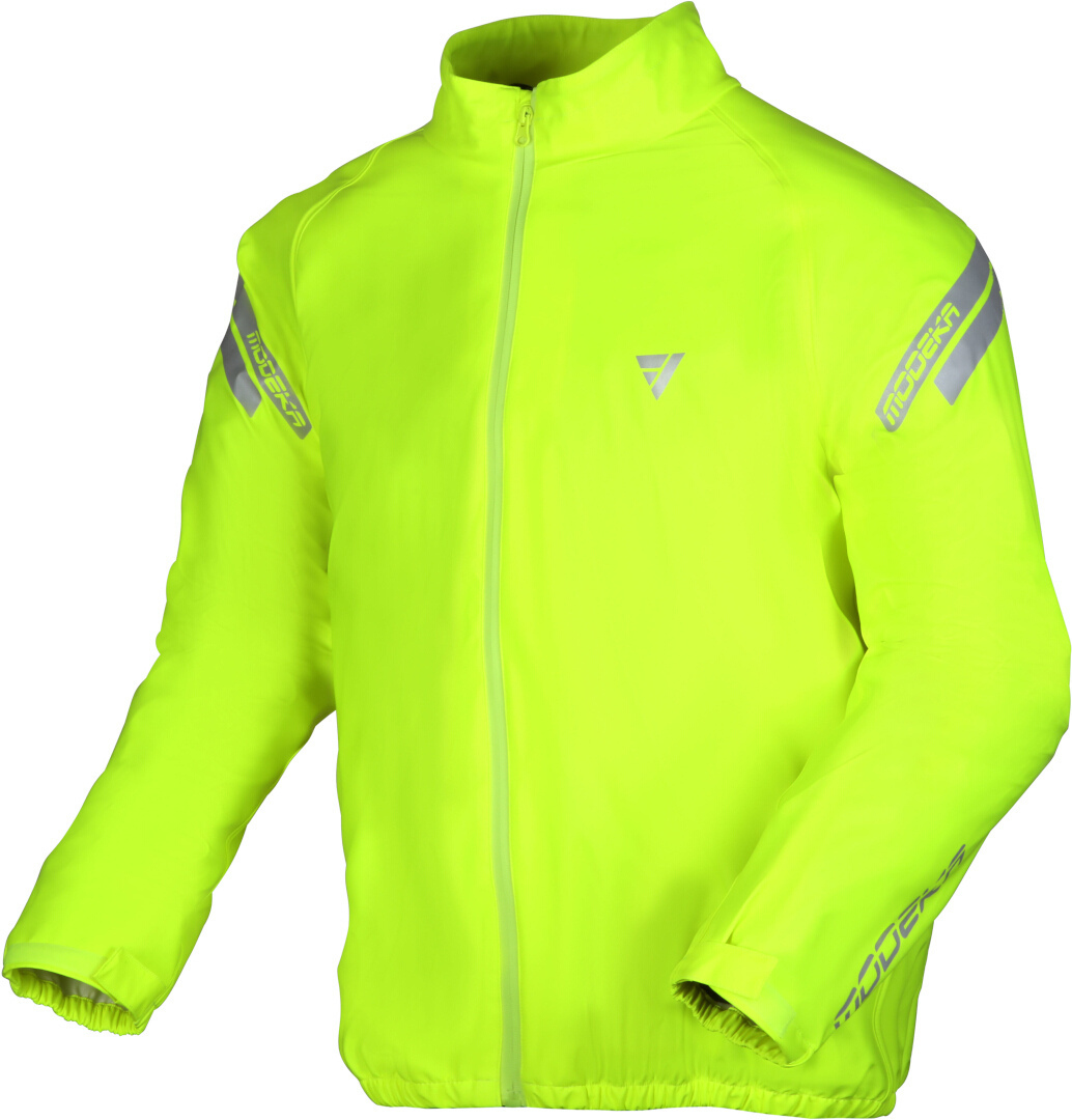 Modeka Flex Dry Motorrad Regenjacke, gelb, Größe S für Männer