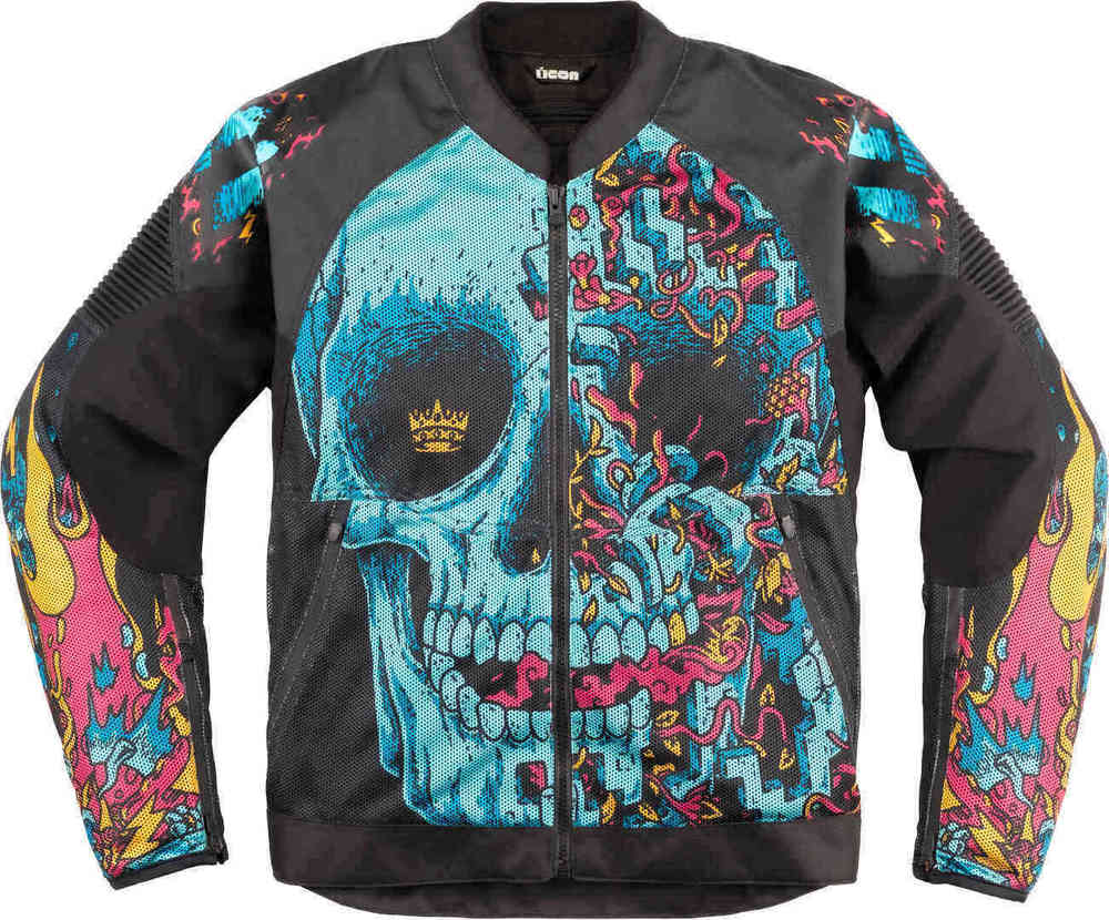 Icon Overlord3 Mesh Munchies Motorrad Textiljacke