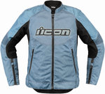 Icon Overlord3 Chaqueta textil de moto para mujer