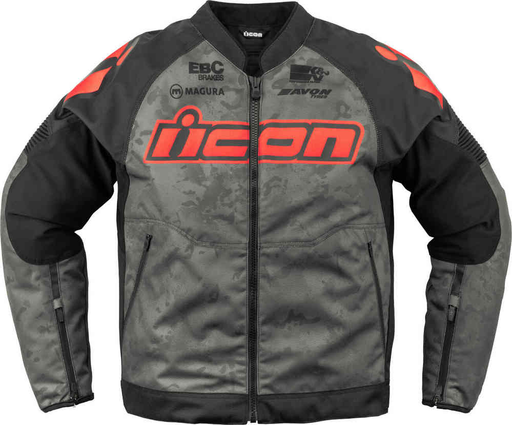 Icon Overlord3 Magnacross Motorcykel Textil Jacka