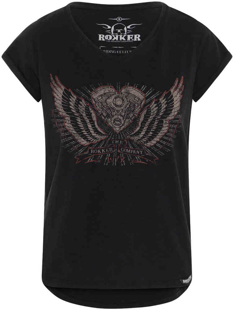 Rokker Heart Dames T-Shirt