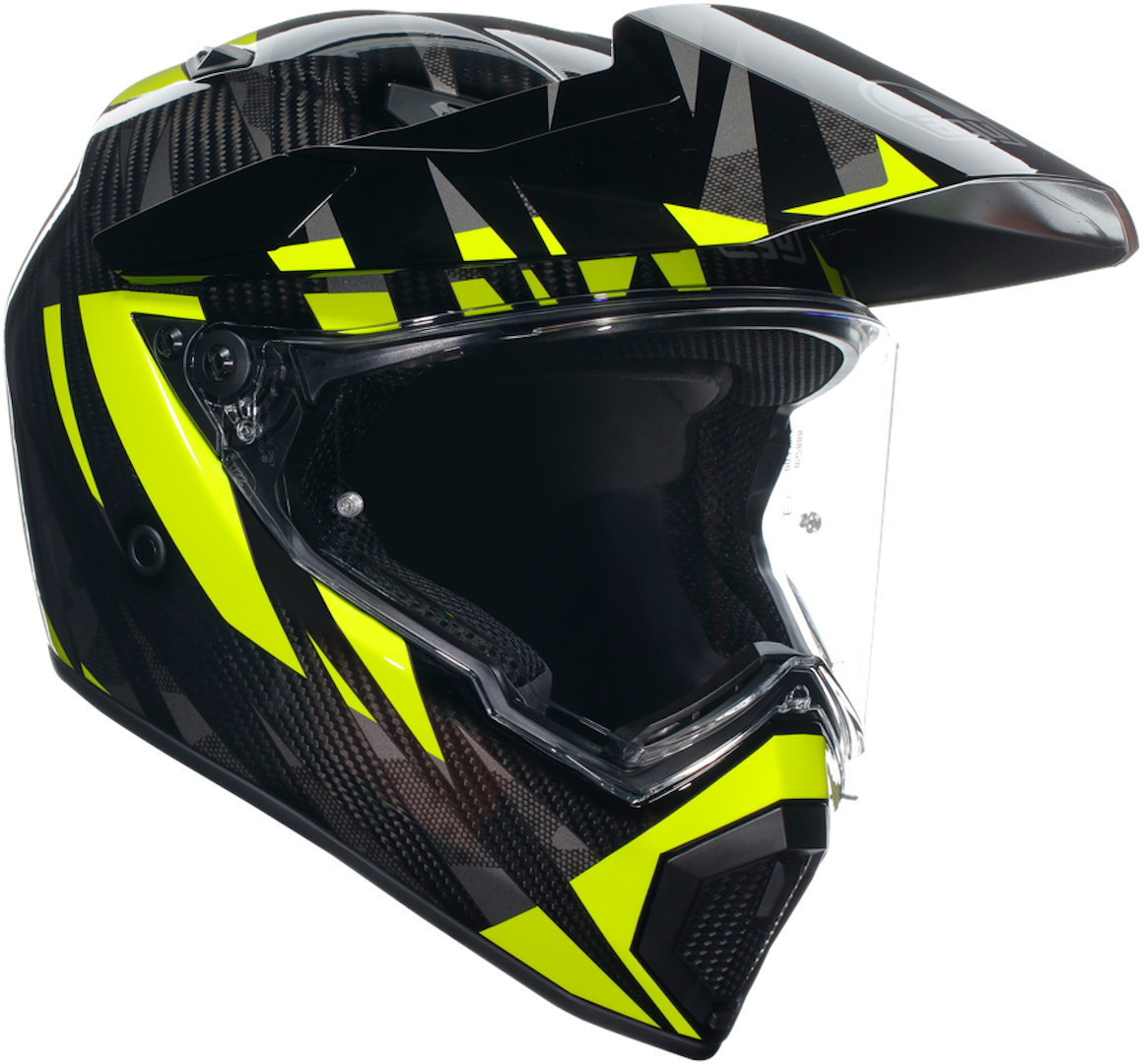 AGV AX-9 Steppa 06 Шлем Черный/серый/желтый XS (53/54) 