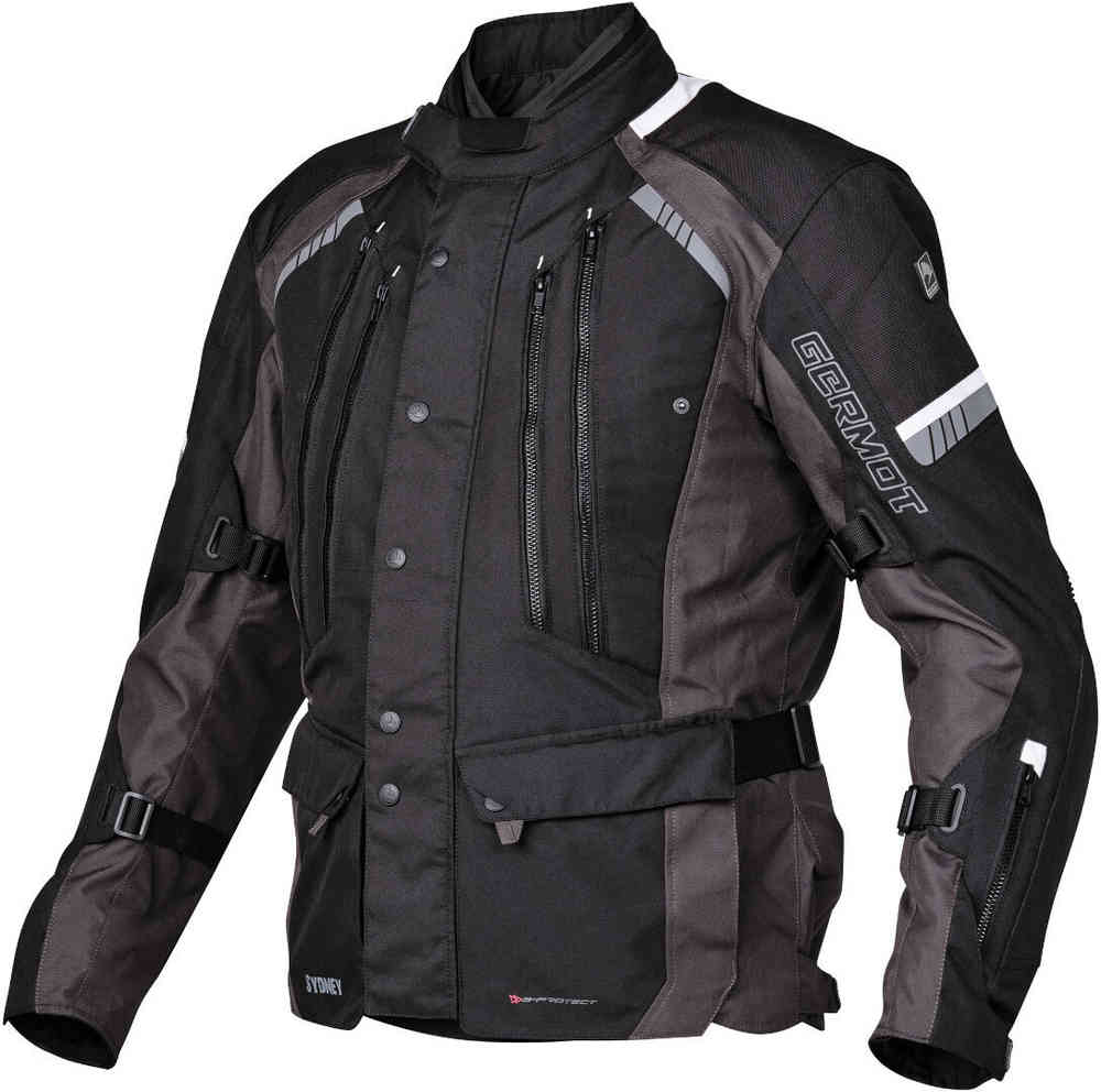 Germot Sydney jaqueta têxtil impermeável da motocicleta