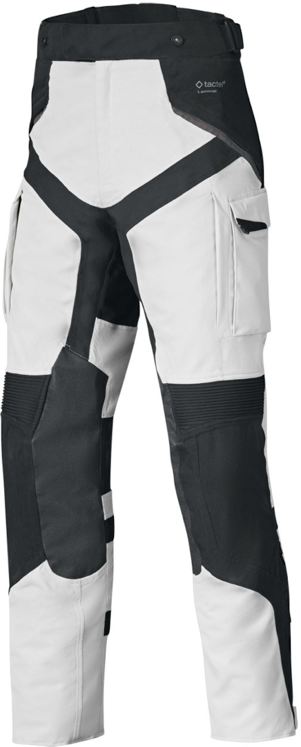 Held Lonborg Base Motocycle Textile Pants, black-silver, Size XL for Men