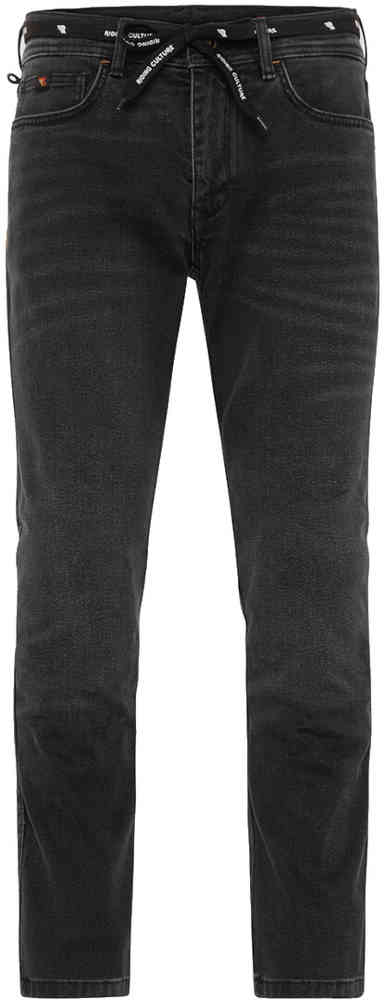 Riding Culture Tapered Slim Black Vaqueros de moto