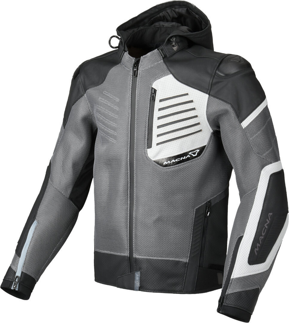 Macna Risant perforated Motorcycle Leather / Textile Jacket - buy