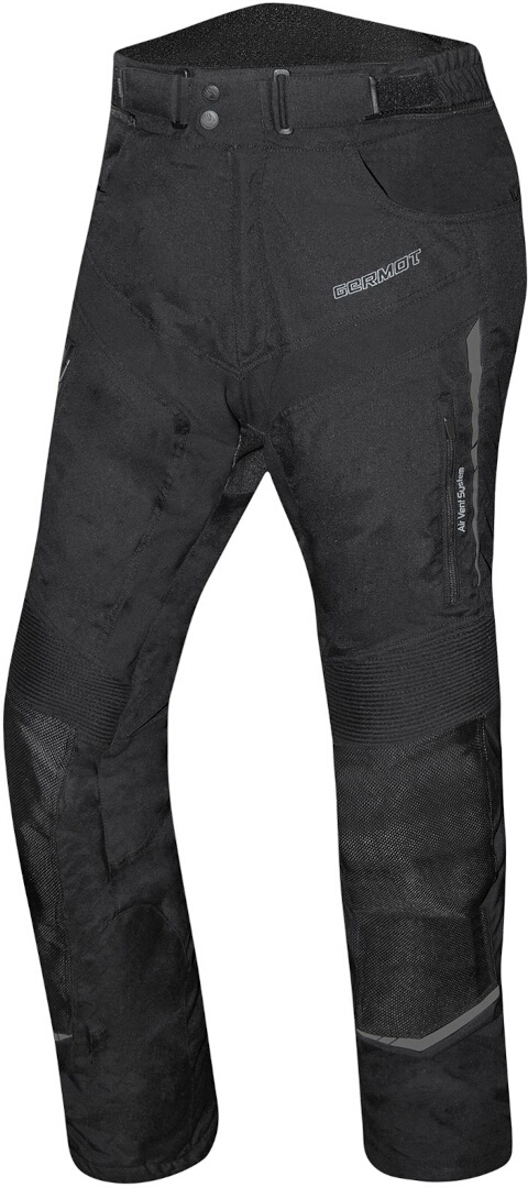 Germot Allround imperméable Moto Textile Pantalon, noir, taille 8XL pour Hommes