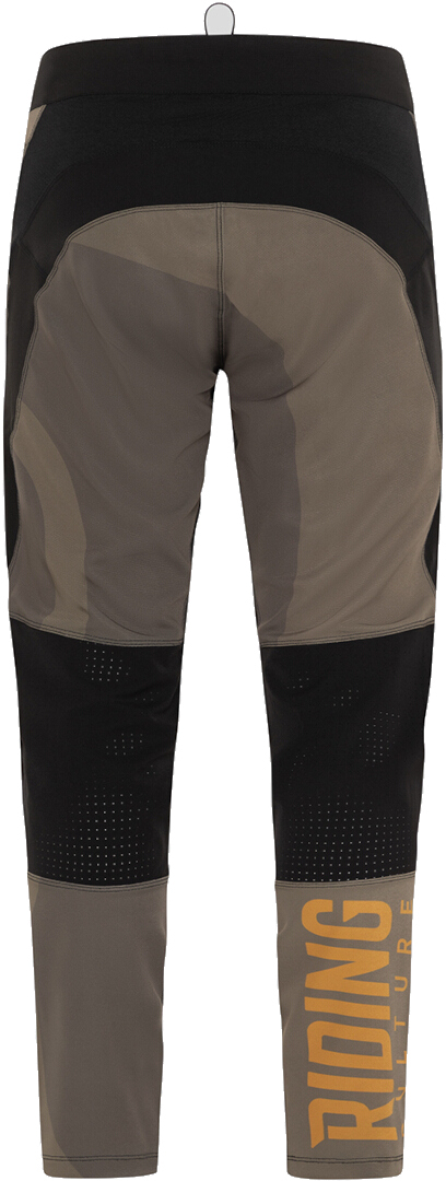 Side view of Riding Culture Sender 3.1 Cycling Pants, green-yellow, Size 30 for Men
