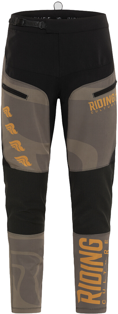 Riding Culture Sender 3.1 Cycling Pants, Green-Yellow, Size 30 For Men