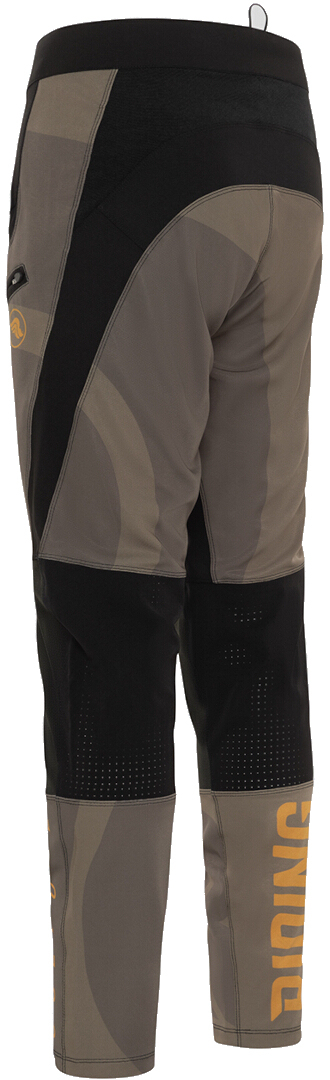 Side view of Riding Culture Sender 3.1 Cycling Pants, green-yellow, Size 30 for Men
