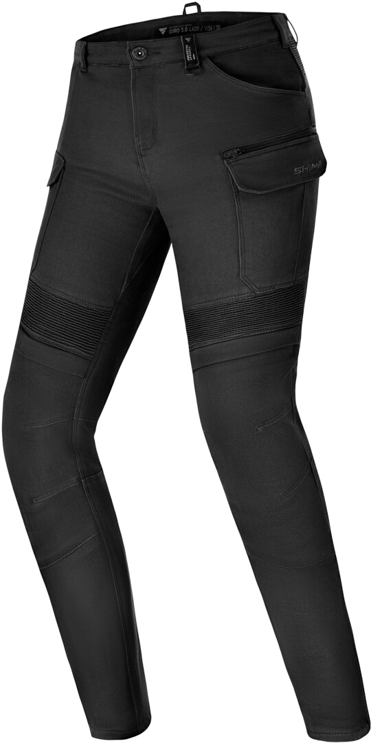 SHIMA Giro 3.0 Женские мотоциклетные текстильные брюки Черный 24/30 