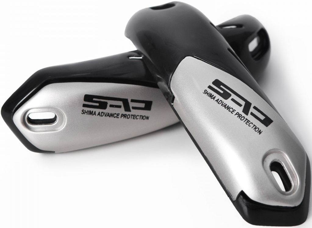 SHIMA SAP Type S Toe Slider, black-silver for Men