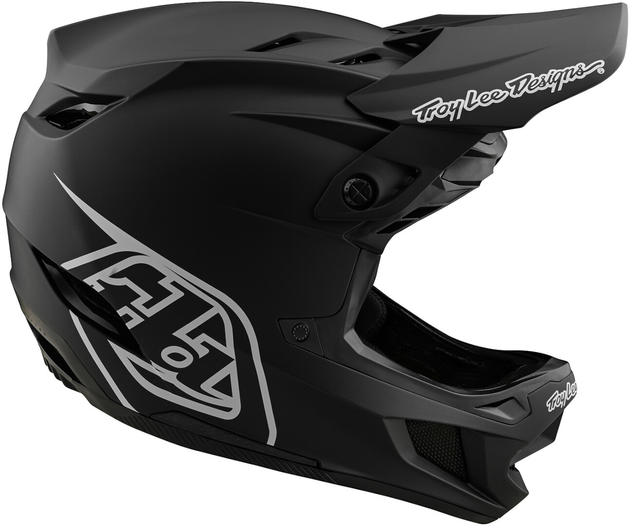 Troy Lee Designs D4 Polyacrylite MIPS Stealth Шлем для скоростного спуска