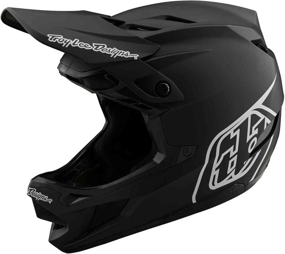 Troy Lee Designs D4 Polyacrylite MIPS Stealth Downhill Helm