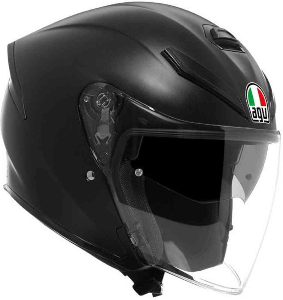 AGV K5 Jet Evo Mono Реактивный шлем Черный матовый XS (53/54) 