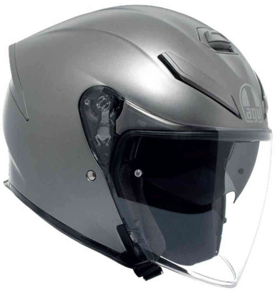 AGV K5 Jet Evo Mono Реактивный шлем Матовый серый XS (53/54) 