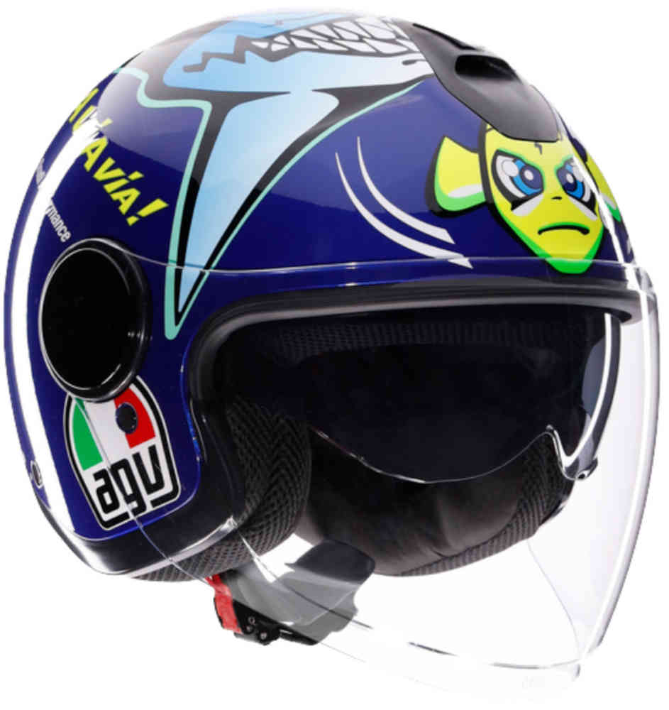 AGV Eteres Rossi Misano 2015 Реактивный шлем