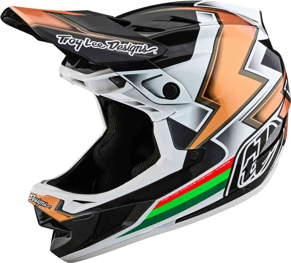 Troy Lee Designs D4 Carbon MIPS Ever Шлем для скоростного спуска