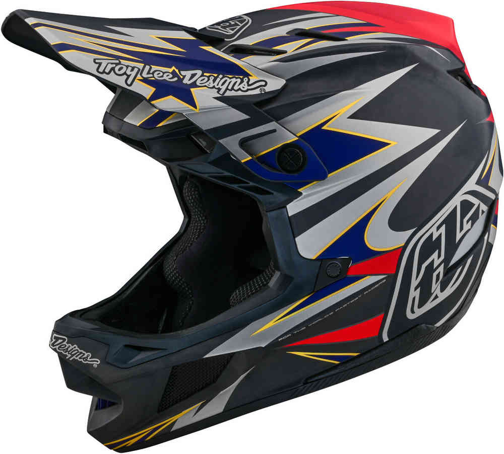 Troy Lee Designs D4 Carbon MIPS Inferno Kask zjazdowy