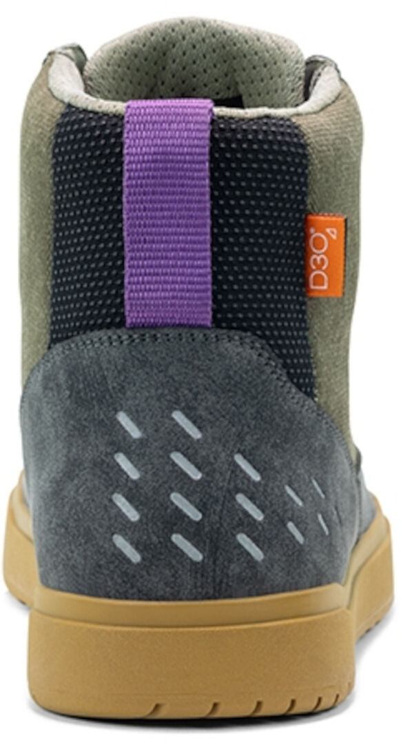 Side view of Sidi Arx Motorcycle Shoes, grey-green, Size 49 for Men