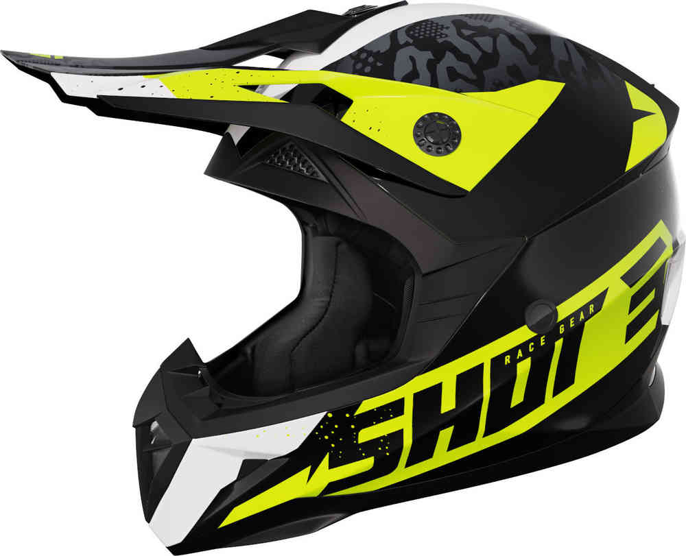 Shot Pulse Kid Airfit Casque de motocross pour enfants