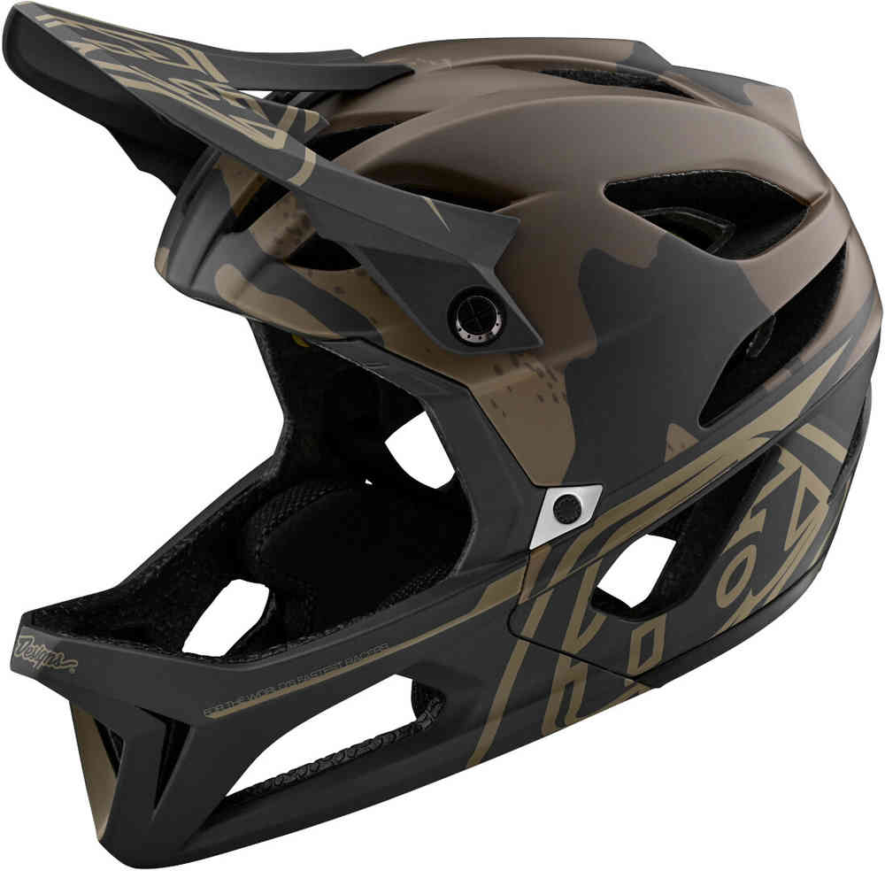 Troy Lee Designs Stage MIPS Stealth Camo Шлем для скоростного спуска