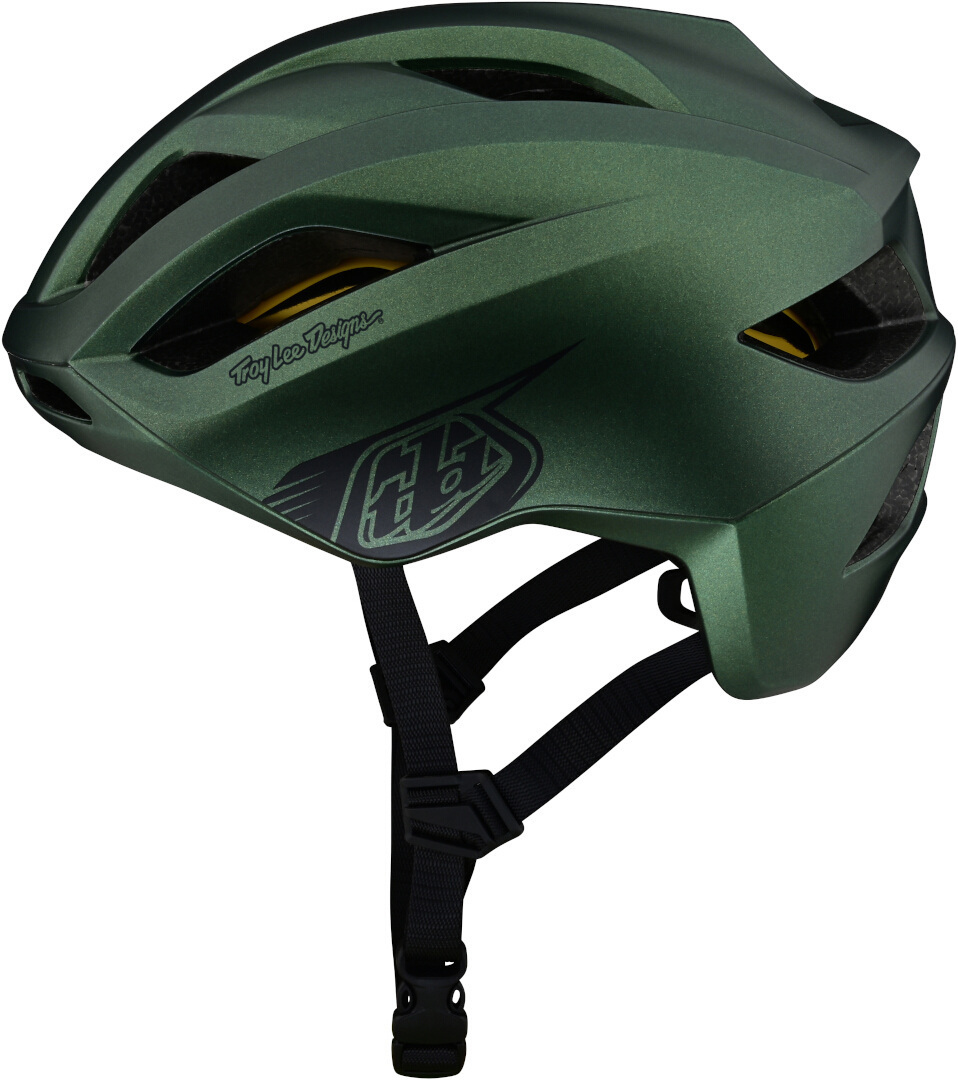 Troy Lee Designs Grail MIPS Badge Bicycle Helmet, green, Size M L for Men-image-198804512