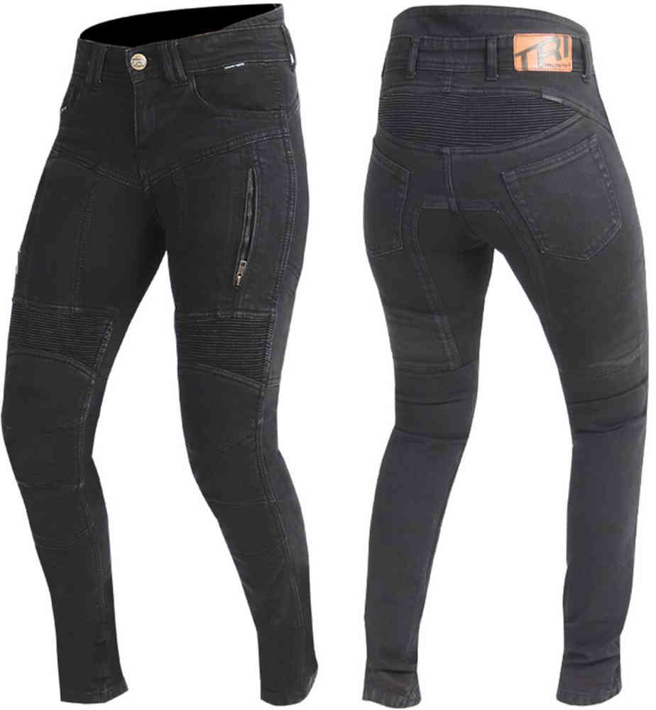 Trilobite Parado Black Skinny Женские мотоциклетные джинсы