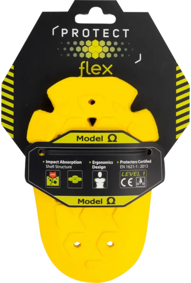 Side view of Segura Protect Flex Omega Type A Hip Protector, yellow, Size XS S M for Women