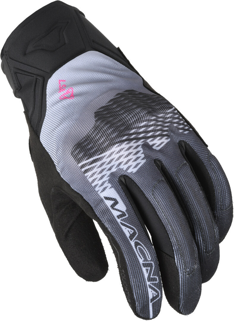 Macna Recon 2.0 Ladies Motorcycle Gloves, black-grey, Size L for Women-image-931758709