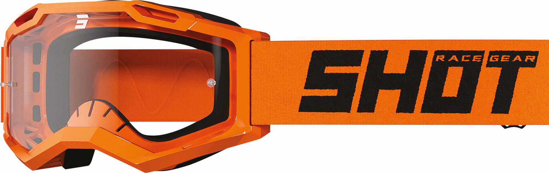 Shot Rocket Kid 2.0 Motocross Goggles, orange for Kids-image-904606769