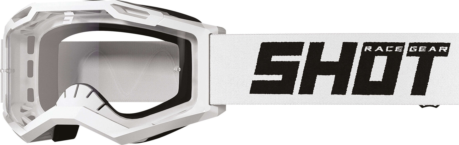 Shot Rocket Kid 2.0 Motocross Goggles, white for Kids-image-904606740
