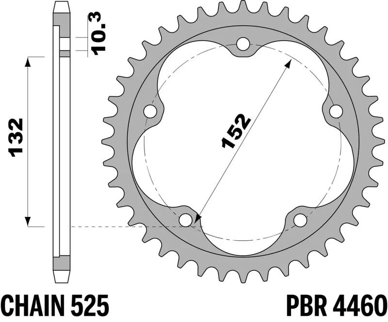 PBR Couronne acier renforcé - 525