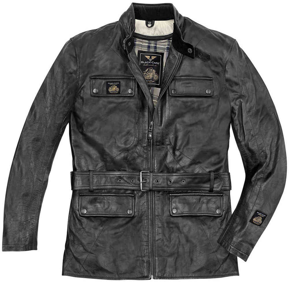 Black-Cafe London Kairo Motorrad Lederjacke B-Ware