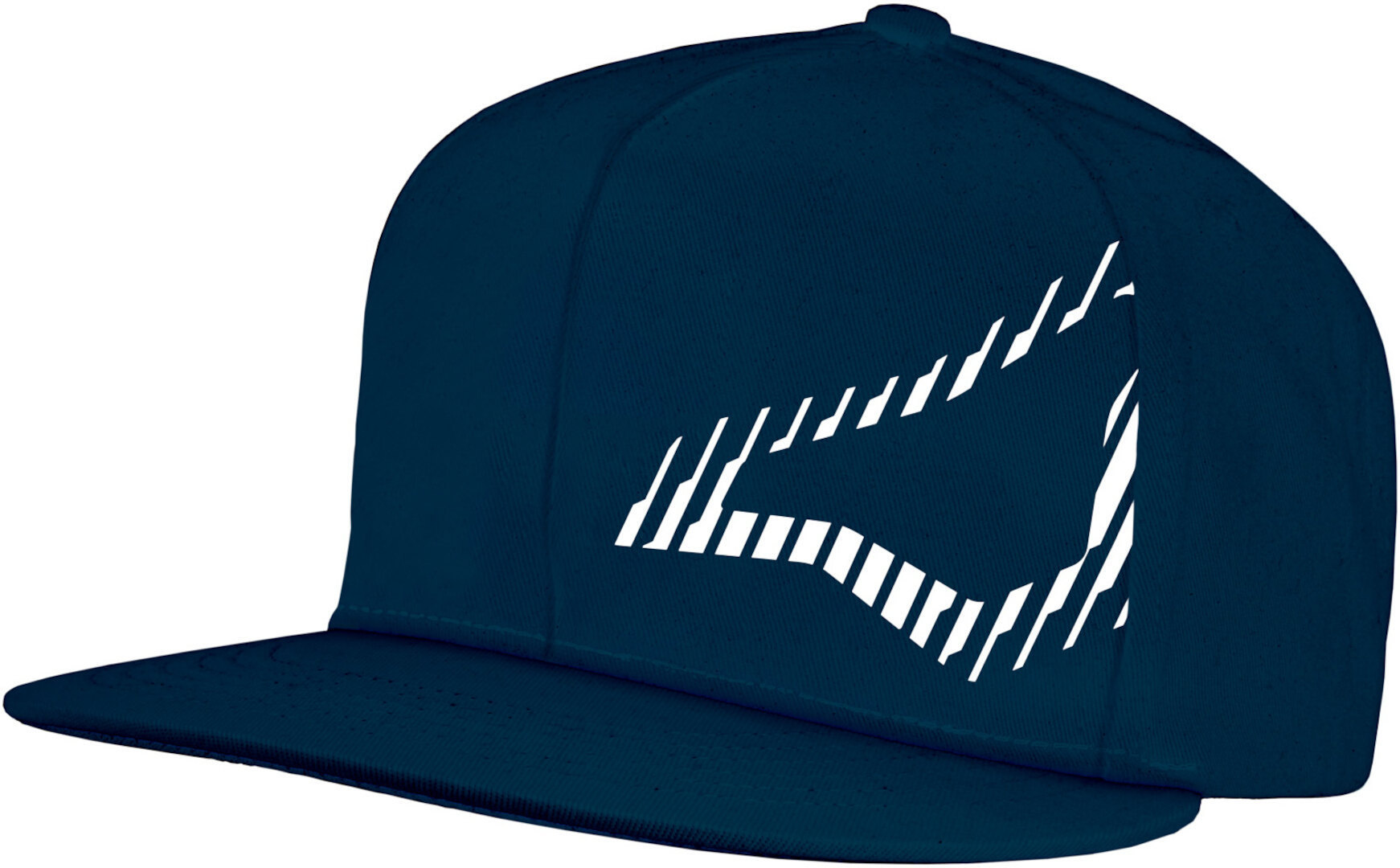 Macna Logo Side Snapback Cap, white-blue for Men
