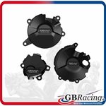 GB Racing Motorabdeckung Set Lichtmaschine/Kupplung/Pulse Schwarz Honda CBR1000R/RR