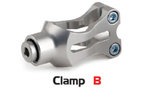 YSS Steering Damper Clamp Type B 16 Platinum